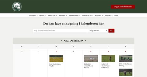 Følg med i pointer klubbens aktiviteter